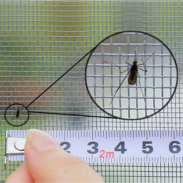 Tela Mosquiteira com fita autoadesiva
